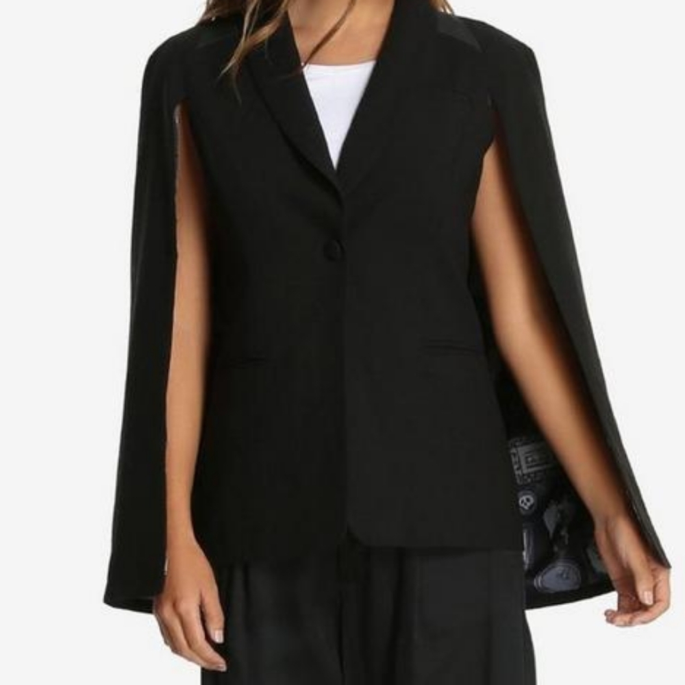 Disney Villains Cape Blazer| BoxLunch| Black| L | Large